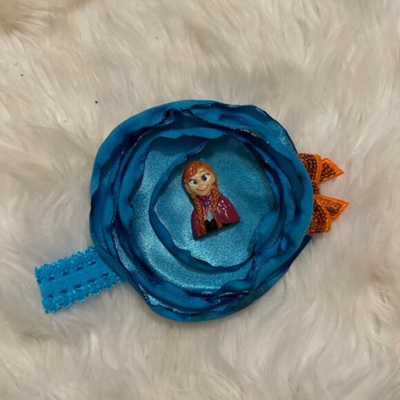 Anna Singed Flower on FOE Headband - Picture 1 of 1